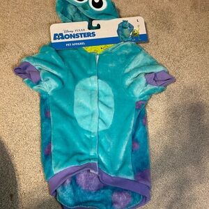 Disney Monsters Inc. Blue and Purple Dog Costume
